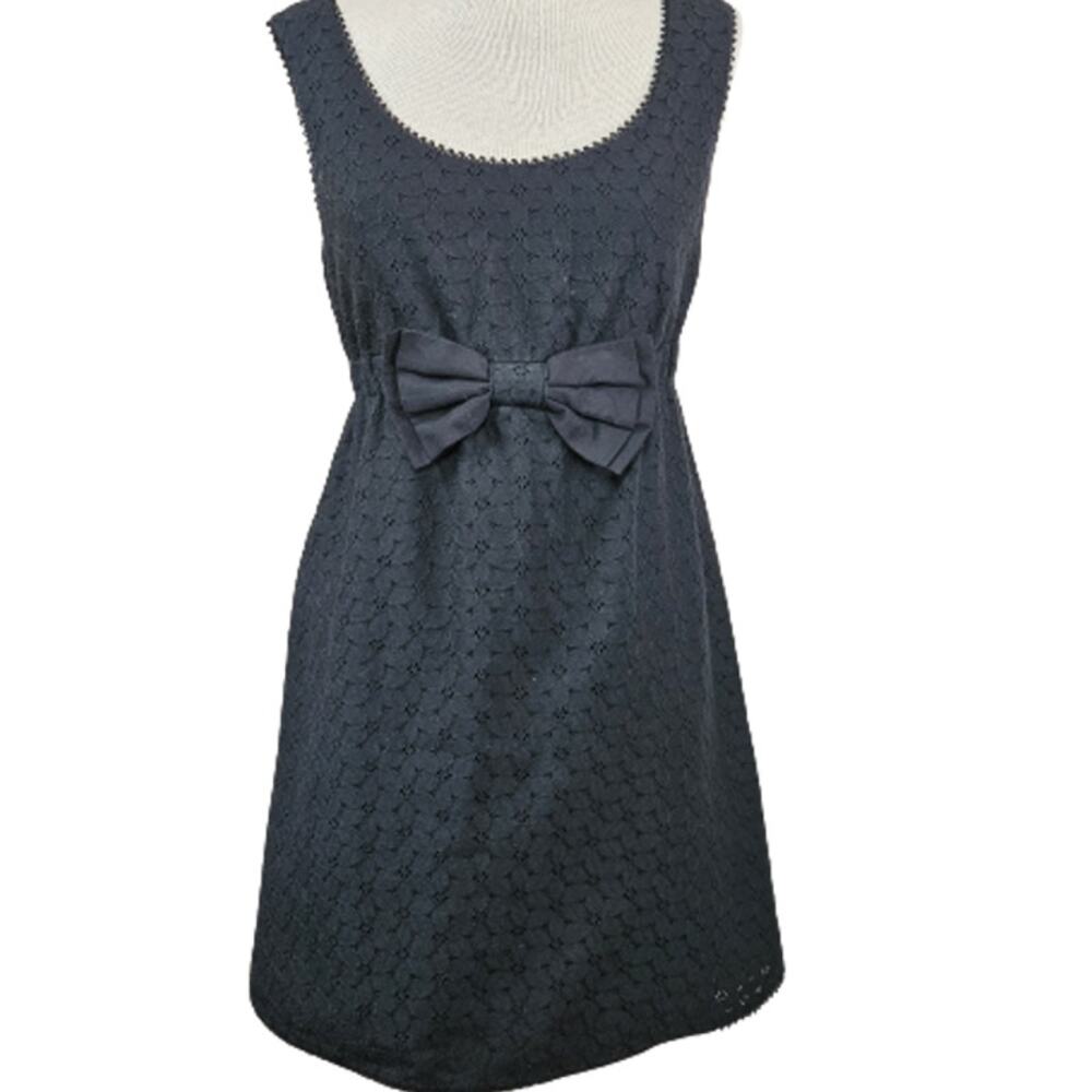 Juicy Couture Black Mini Dress with Bow Size 0